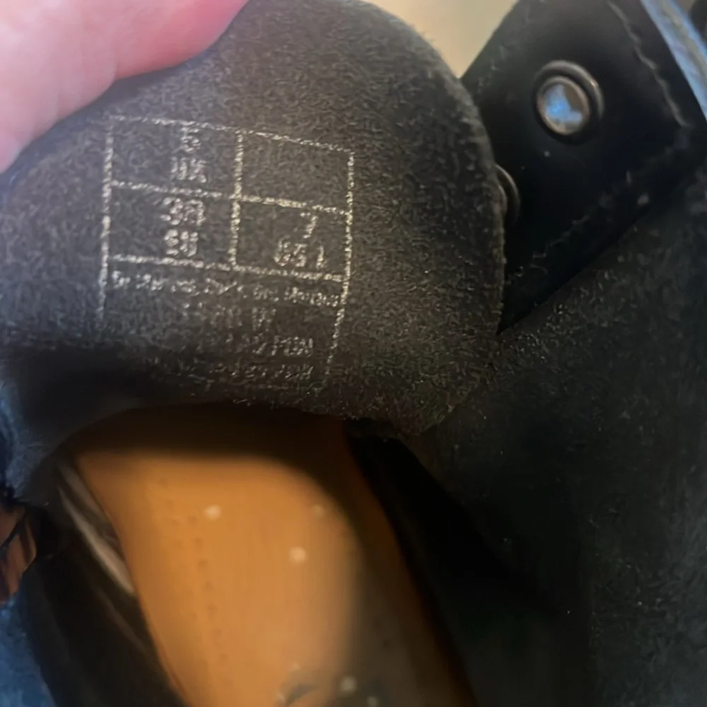 Dr.Martens Black Ankle Boots Size EU38 / 7 Gently Used